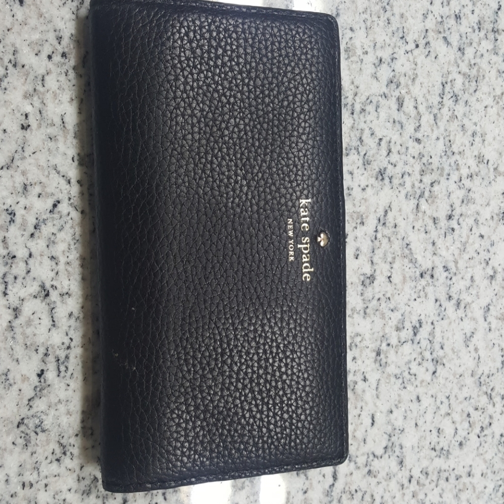 Kate Spade leather bifold wallet